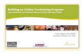 Building an Online Fundraising Program - American Museum Membership