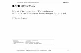 Next Generation Telephony: A look at Session Initiation Protocol