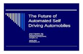 AIHCE07 The Future of Automated Self Driving Automobiles final.ppt