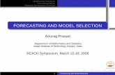 FORECASTING AND MODEL SELECTION - IITK - Indian Institute of