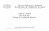 2013-2014 TCSAAL Flag Football Rules