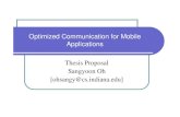 Optimized Communication for Mobile Applications
