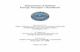 Department of Defense Energy Managerâ€™s Handbook