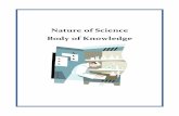 Nature of Science Body of Knowledge