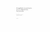 English Learners in California Schools - Public Policy Institute