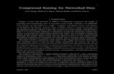 1 Compressed Sensing for Networked Data - Robert Nowak