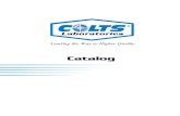Colts Price List · PDF file 2011. 3. 8. · Catalog . Table of Contents Recommended Testing Protocols Testing Protocols ... COLTS Laboratories BTE Bayer Tester..... 84 COLTS Laboratories