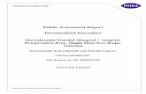 Public Assessment Report Decentralised Procedure Dorzolamide