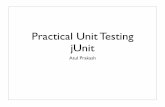 Practical Unit Testing jUnit - University of Michigan