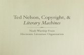 Ted Nelson, Copyright, & Literary Machines