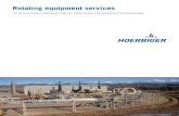 Rotating equipment services - Compression, Automation and Drive