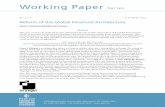 Working Paper 10-14: Reform of the Global Financial Architecture