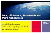 Core J2EE Patterns, Frameworks and Micro Architectures