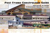 What is Post-Frame Construction? - Home Remodelers Store