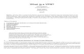 What is a VPN - Geoff Huston