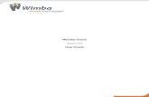 Wimba Voice User Guide 6.0