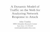 A Dynamic Model of Traffic on the Web for Analyzing Network