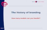 The history of branding