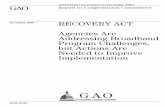 November 2009 RECOVERY ACT - U.S. Government Accountability Office