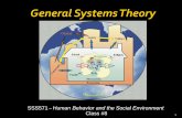 SSS571 Human Behavior and the Social Environment Class #8 1