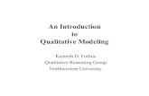 An Introduction to Qualitative Modeling - Northwestern University