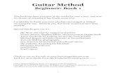 Guitar Method Beginner Book 1 - Learning Guitar Now