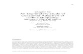 Chapter XV An Exploratory Study of Consumer Adoption of Online
