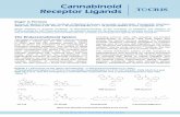 Cannabinoid Receptor Ligands