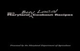 2012 Buy Local Cookout Recipes