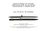 BAYONETS FOR HECKLER & KOCH ASSAULT RIFLES by R.D.C EVANS