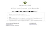 Press release -Te Arai golf announcement Oct 2012 - final