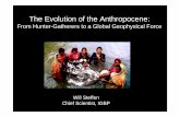 The Evolution of the Anthropocene