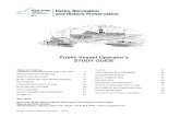 Public Vessel Operatorâ€™s STUDY GUIDE - New York State Parks