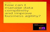 SOLUTION BRIEF CA ERwin Modeling how can I manage data complexity