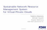Sustainable Network Resource Management System for Virtual Private