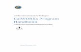 CalWORKs Program Handbook - System Operations