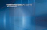 PF7 User Guide 01.06.2011 - Privacyware - IIS Web Application