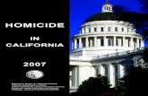 Homicide in California, 2007 - Home | State of California