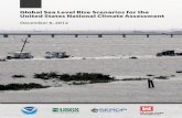Global Sea Level Rise Scenarios for the United States National