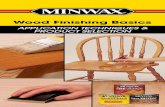 Wood Finishing Basics - Minwax - Wood Projects are Simply Not