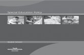 Special Education Policy - Student Services Division Website