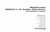Digidesign 888|24 I/O Audio Interface