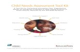 Child Needs Assessment Tool Kit - World Bank Internet Error Page