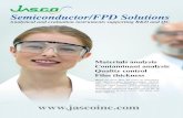 Semiconductor/FPD Solutions - JASCO Spectroscopy and