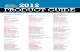 2012 Buyersâ€™ Guide | PRODUCT GUIDE 2012