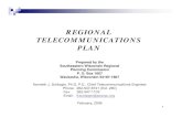 REGIONAL TELECOMMUNICATIONS PLAN