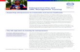 Entrepreneurship and SME Management Training