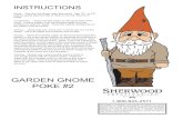 GARDEN GNOME POKE #2
