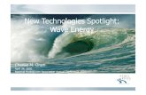 New Technologies Spotlight: Wave Energy