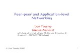 Peer-peer and Application-level Networking
